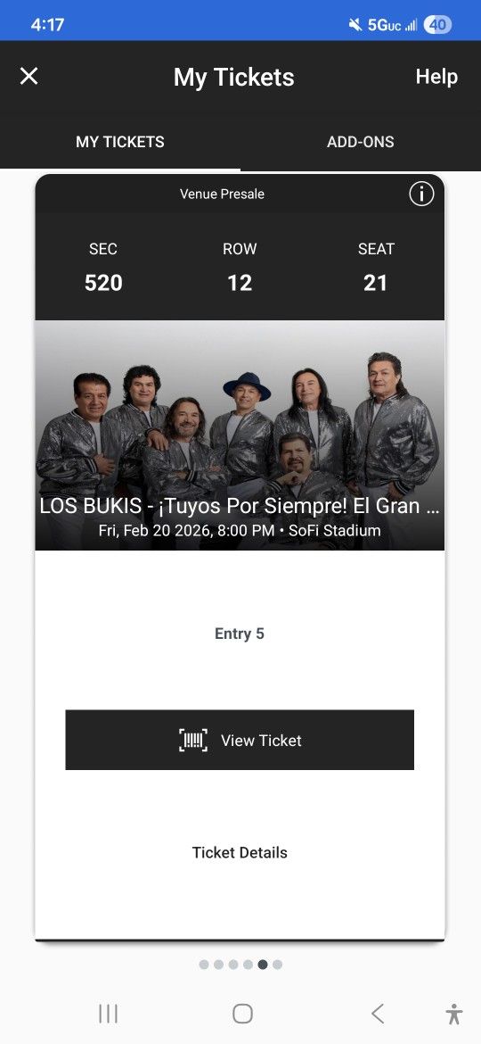Los Bukis Tickets