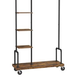 Clothing Rack with shelves