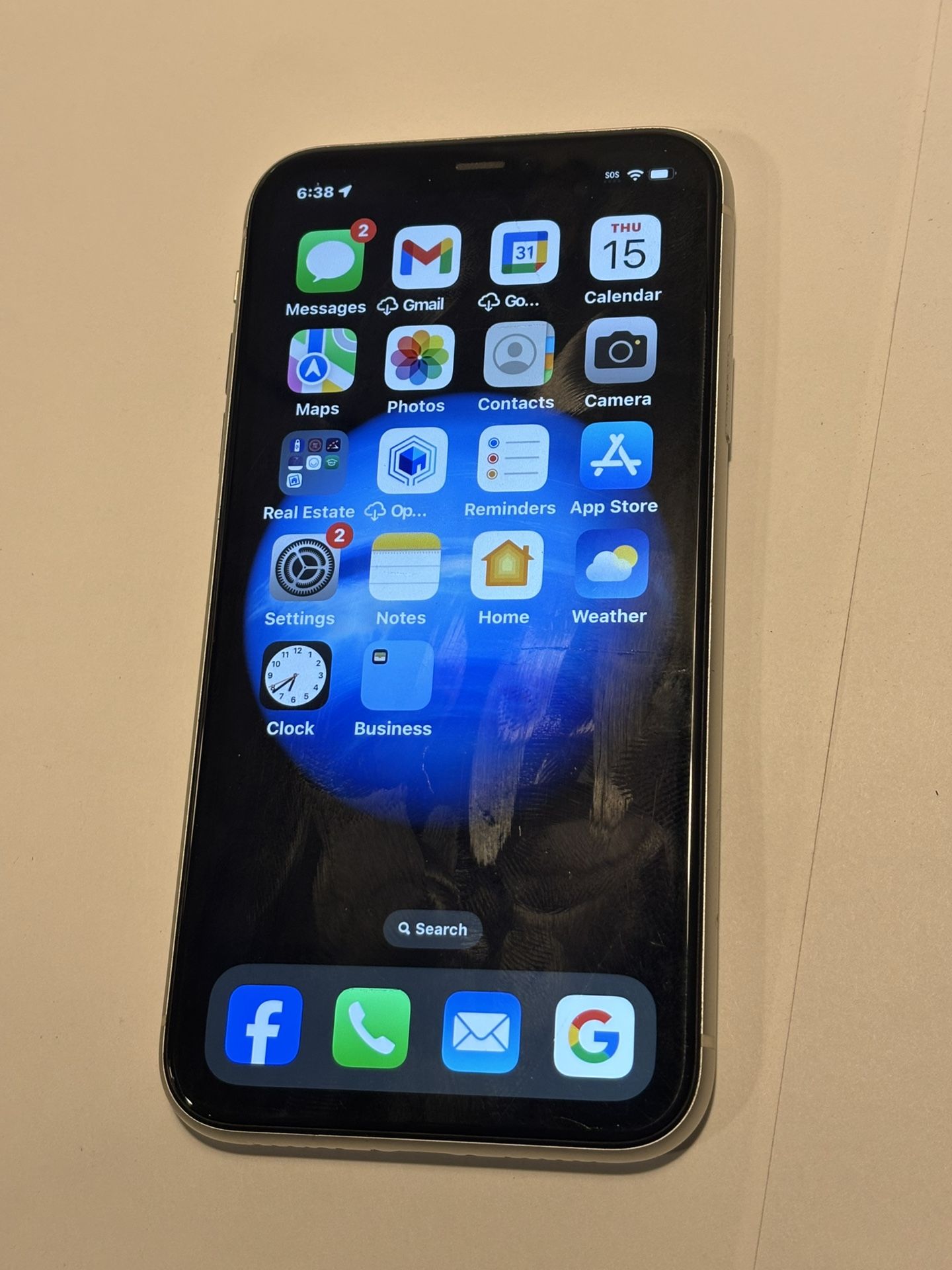 iPhone 11 White 128 Gigs Unlocked