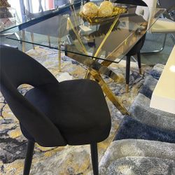 GLAM STYLE gold dining table FOR SALE 