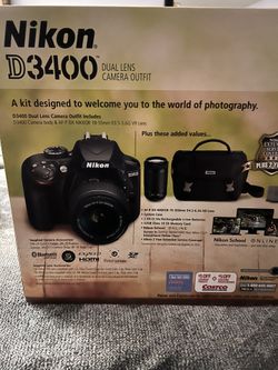 Nikon D3400 Camera Bundle