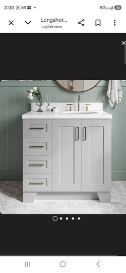 36 inch vanity