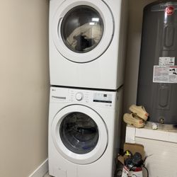 LG Stackable Washer And Dryer For Sale 