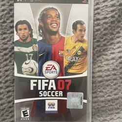 PSP Portable FIFA 07 Soccer