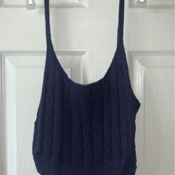 Knit Shirt & Skirt Set 