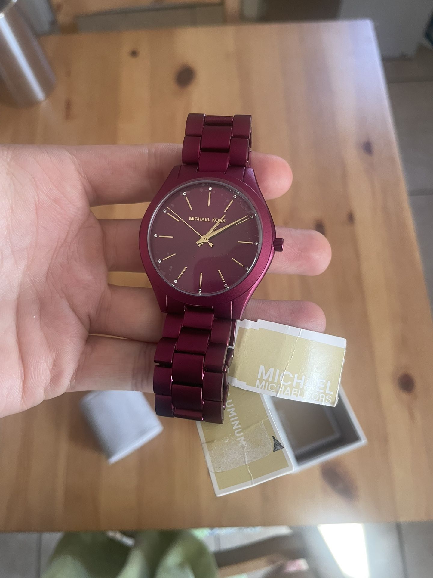 Michael Kors. Dark Berry Watch Midnight Purple Mvmt Rose Gold Black Michael Kors Women main image 3