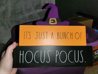 Rae Dunn Halloween Hocus Pocus