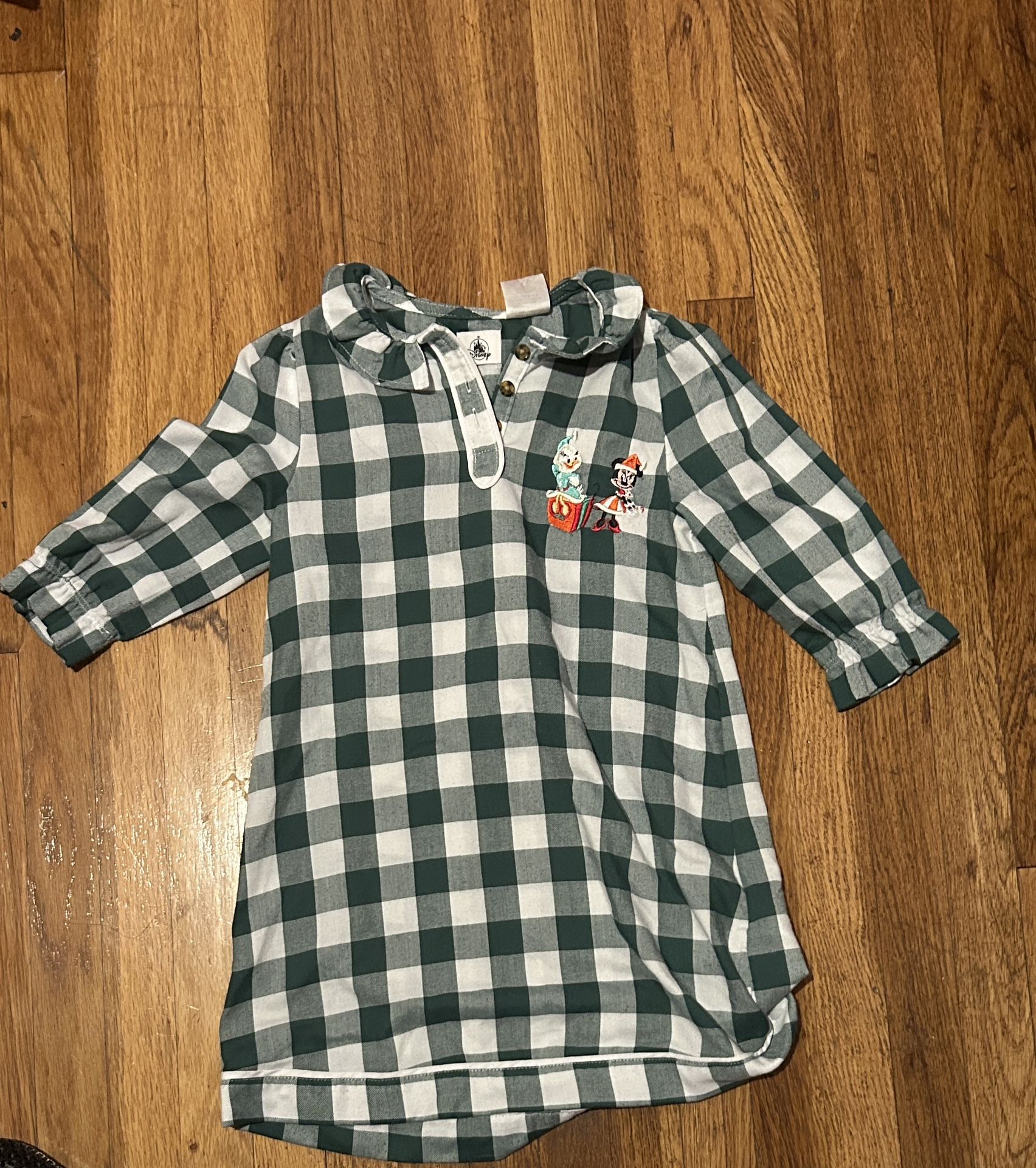 Girls Disney Plaid For Ages 5-6