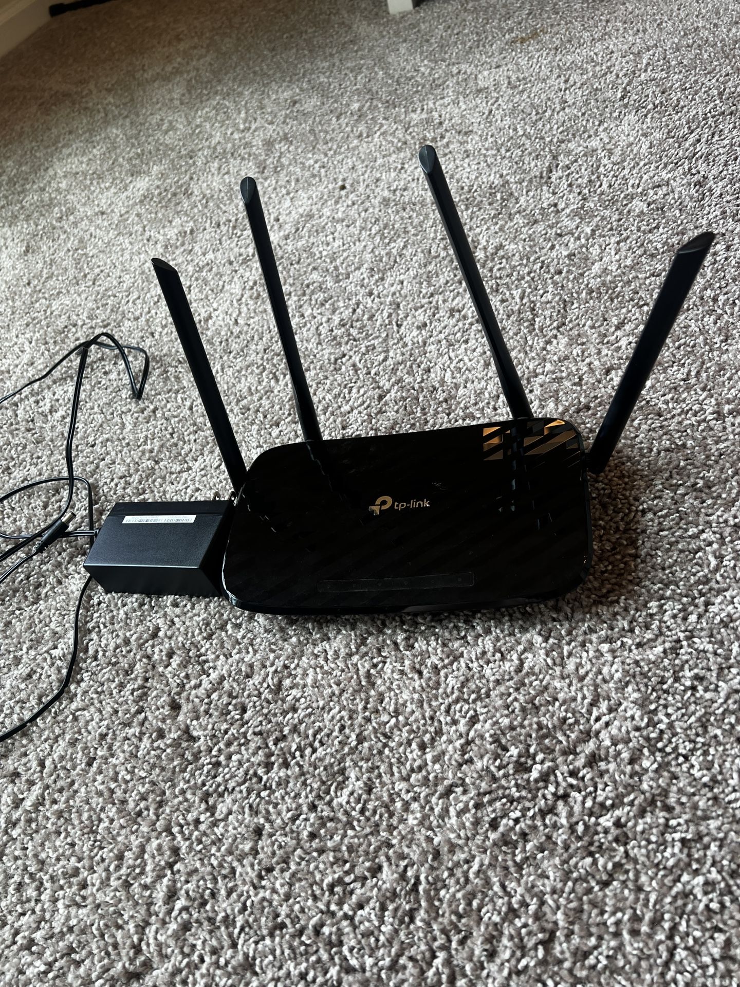 TP-Link Archer A6 AC1(contact info removed)Mbps Wireless MU-MIMO Gigabit Wi-Fi Router - Black