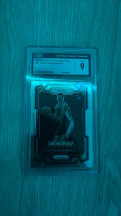 Victor Wembanyama Panini Prizim Card