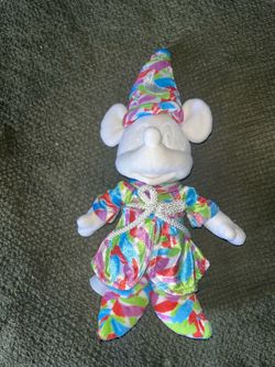 Disney Ink & Paint Sorcerer Mickey Plush - White Plush Multicolor
