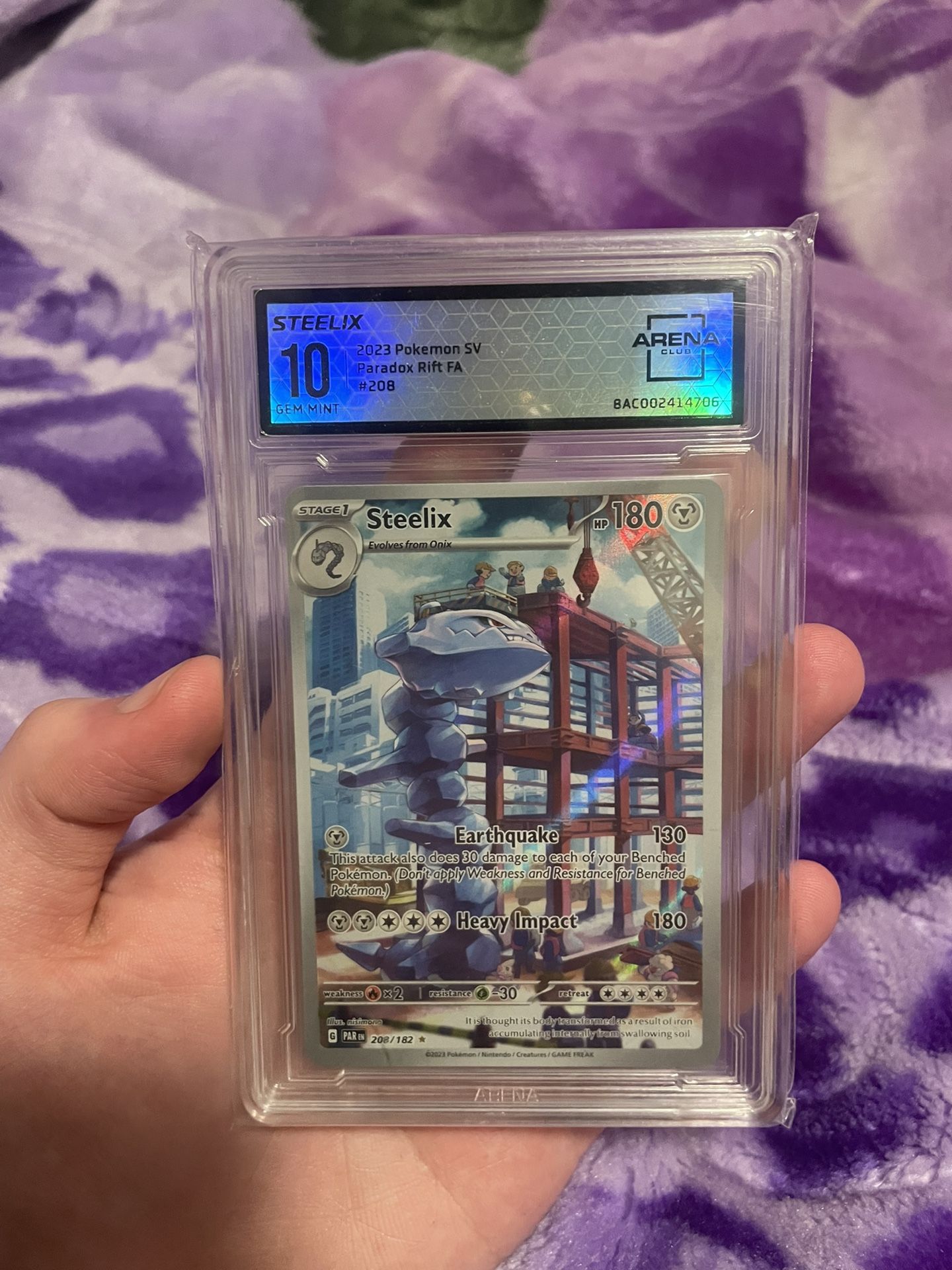 Gem Mint 10 Arena Club Slabs 