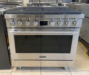 Frigidaire 36” Dual Fuel Range Stainless Steel