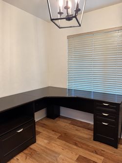 Office Desk with Storage