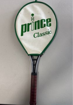 Vintage Prince Pro 110 Tennis Racquet 1979 Oversize w/ Original Cover USA