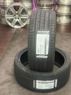 245/35/21 new tires Royal Black only two tires