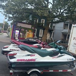 1997 Seadoo GTX For Sale With Trailer 
