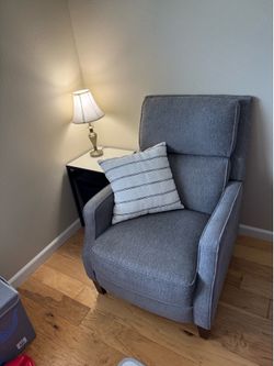 Reclining chair sofa - gray
