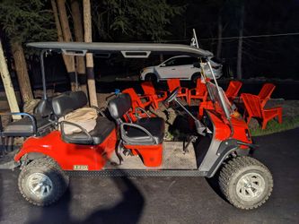 2018 EZ GO Express 6 Seater Golf Cart, gas