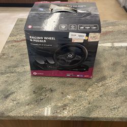 Racing Wheel And Pedals