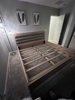 New  Bed frame & Headboard - Designer