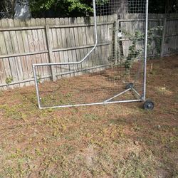 Baseball Pitcher Safety Net