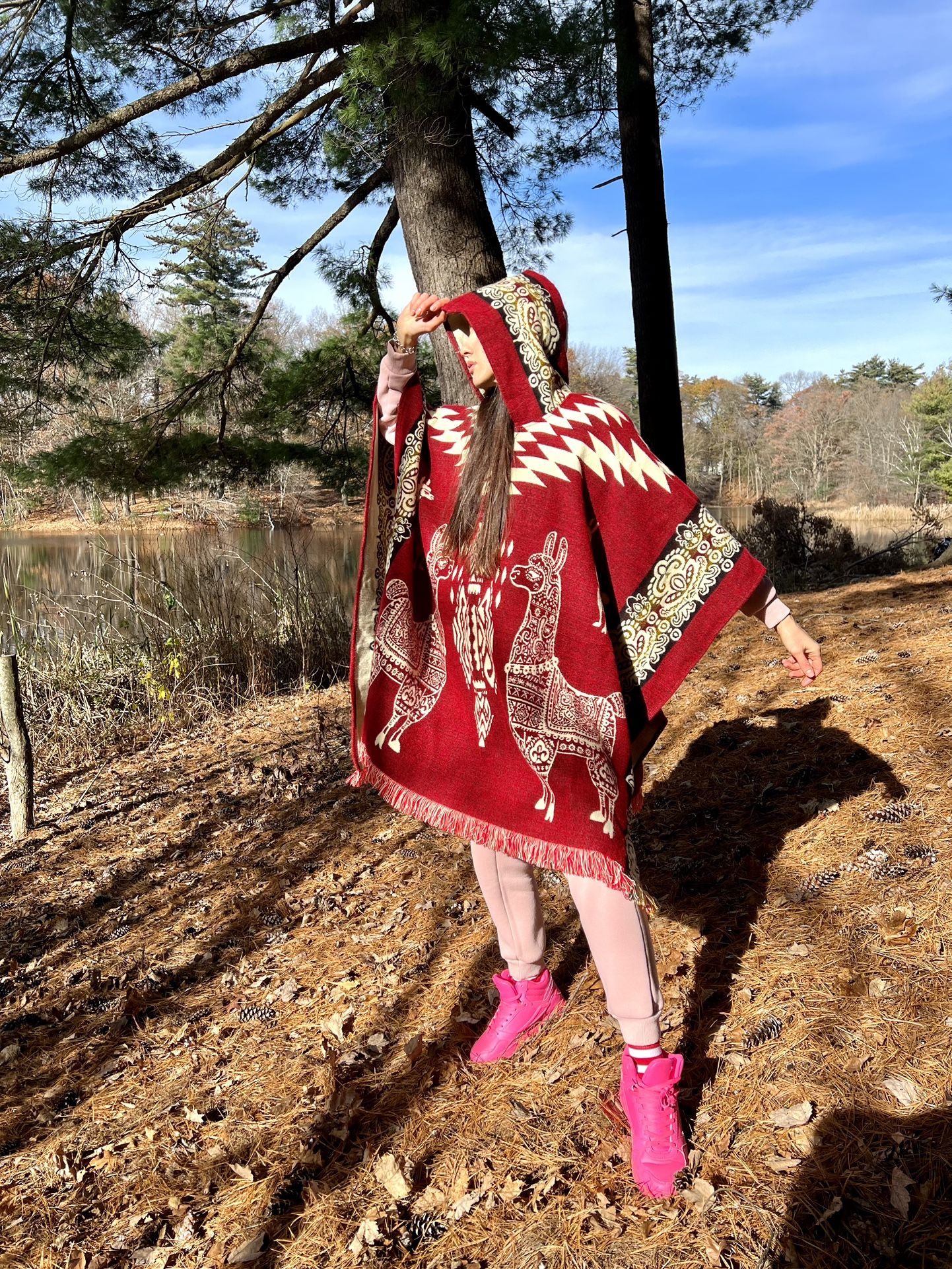 Alpaca Wool Poncho