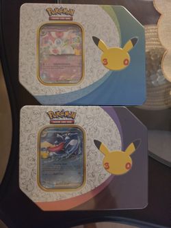 Pokémon TCG 30th Anniversary Tin Set of 2 $60 each
