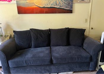 Dark Blue Couch