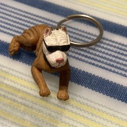 Homies Dog Keychain