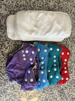 FuzziBuns One Size Cloth Diapers And Inserts