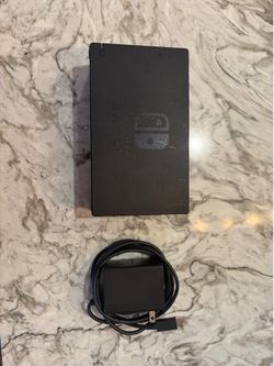 Nintendo Switch Dock and AC Adapter