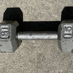 Single 15 lb. Dumbbell - Used