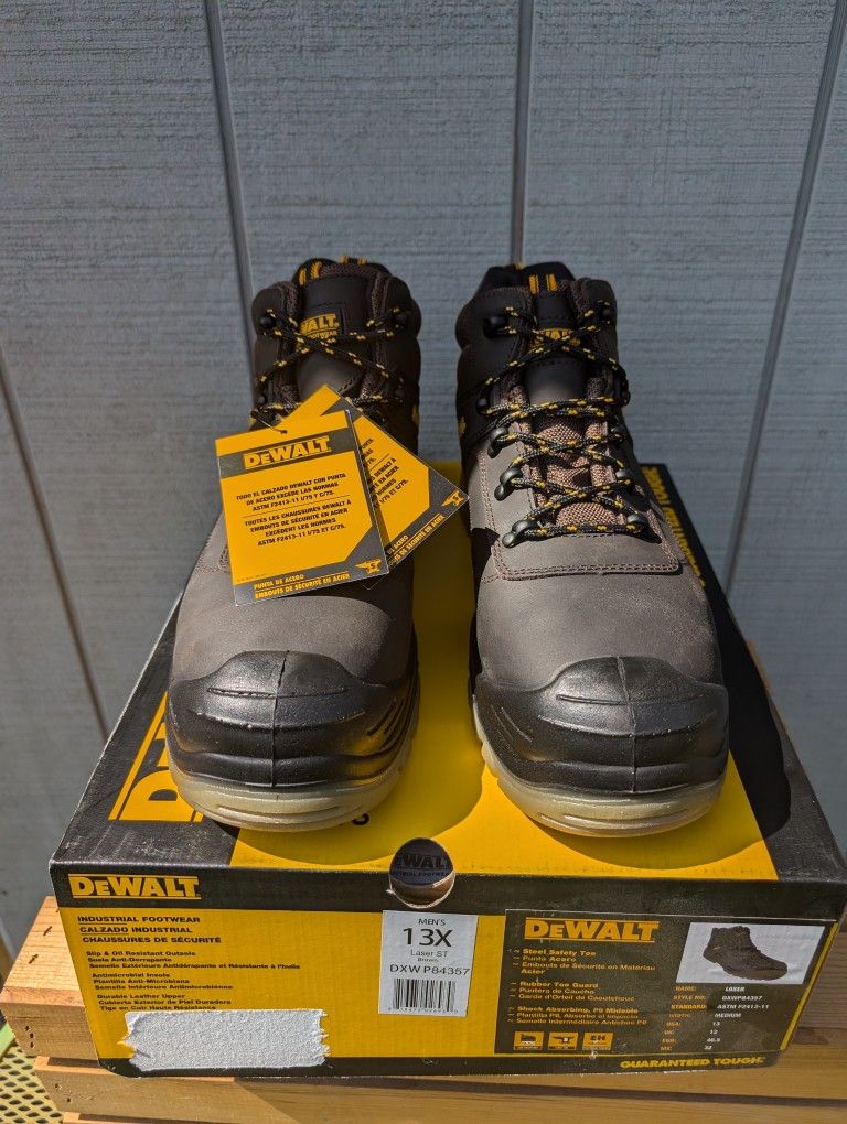 DeWalt Lazer Steel Toe Boots 