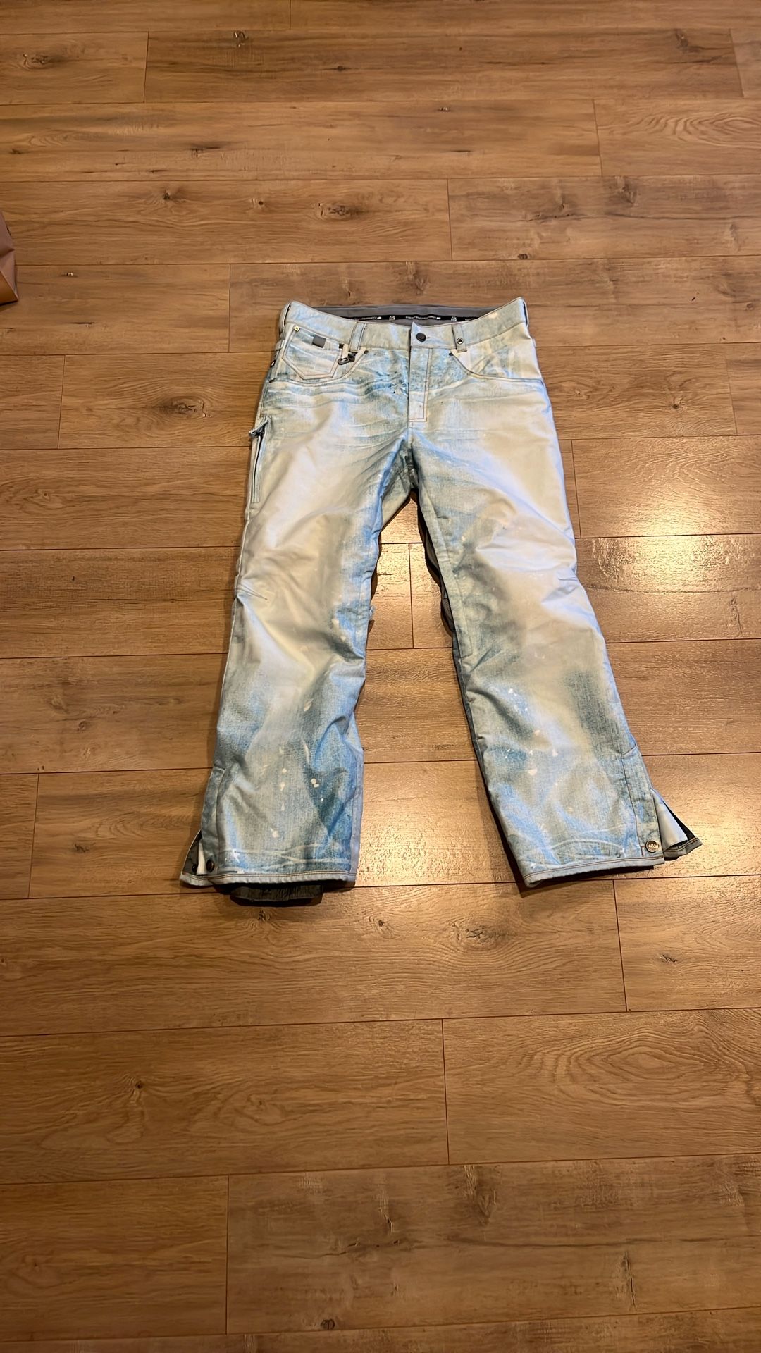 686 Snow Pants Men’s Deconstructed Denim