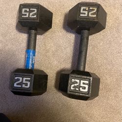 Hand Weights 25lb 