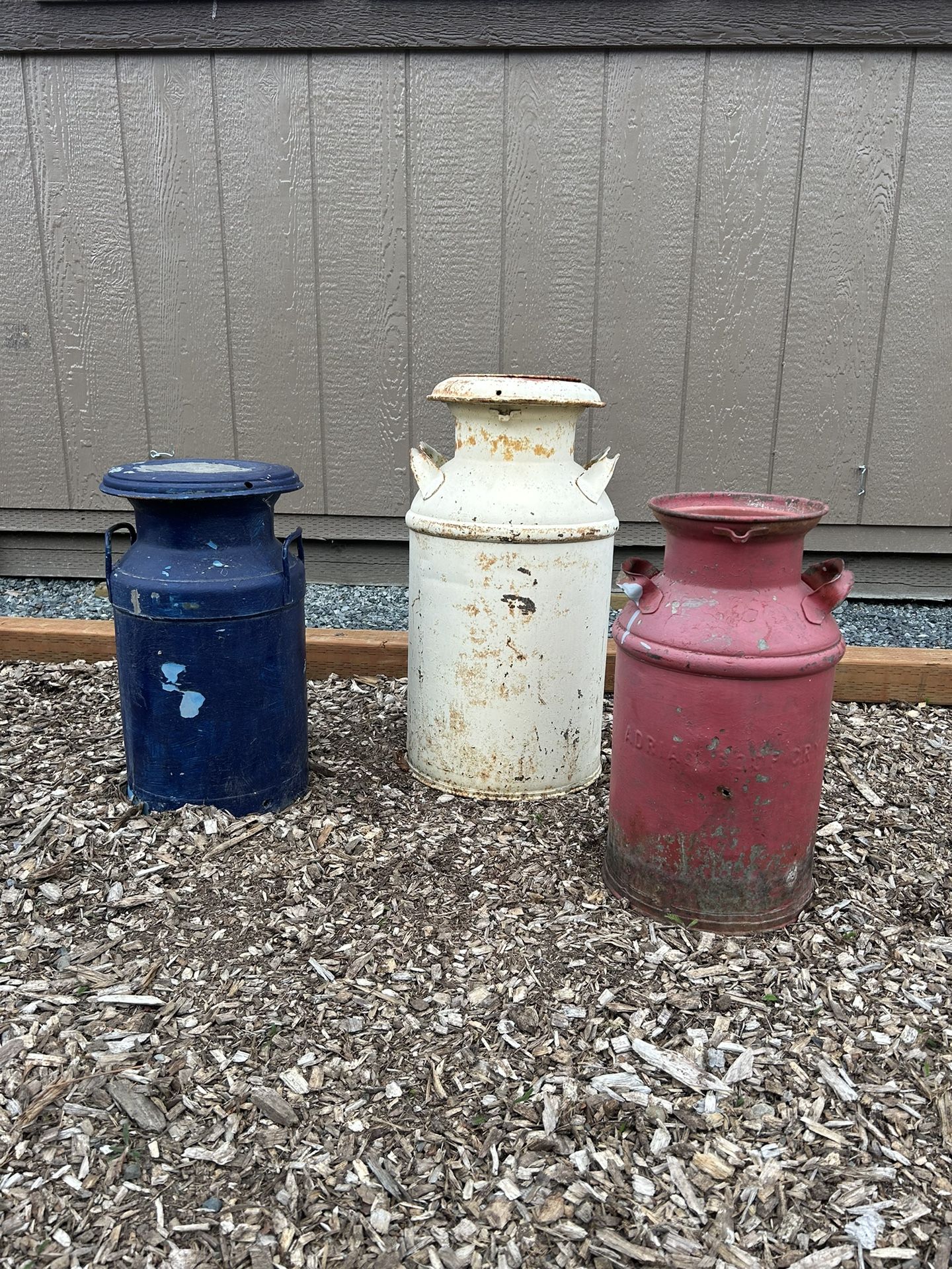 Antique Milk Cans