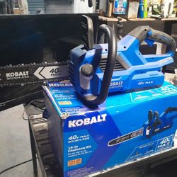Kobalt 14 Inch Rechargeable Electric Chainsaw 125 for Sale in