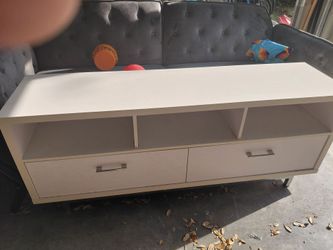 White Entertainment Center