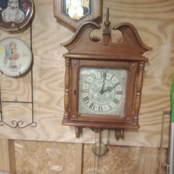New England Clock Company Chime Clock
