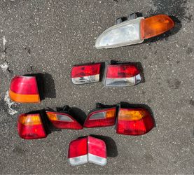 EG & EK honda civic lights