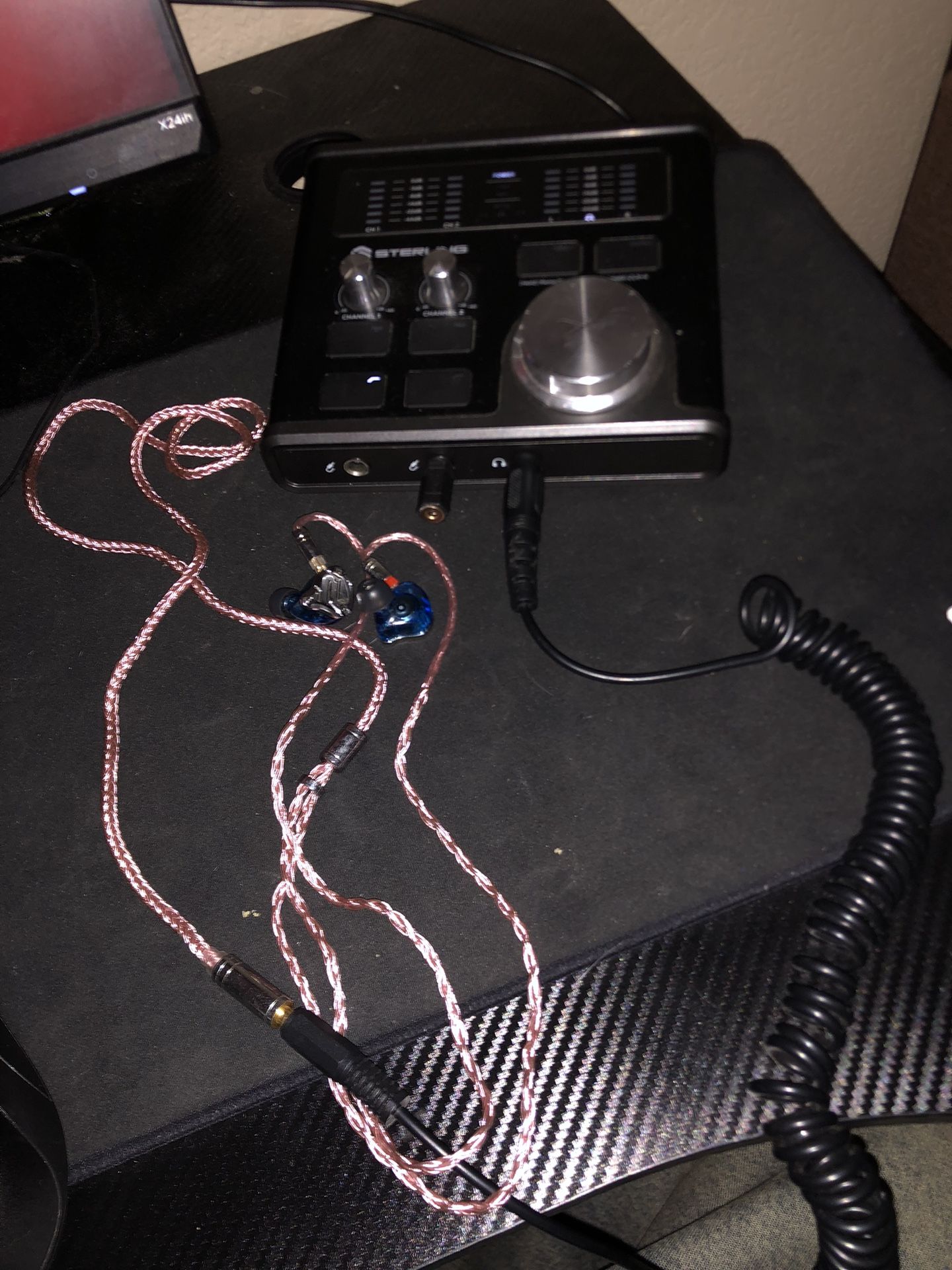 Sterling H224 audio interface + linsoul KZ ZS10 PRO