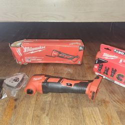 Milwaukee Impact Drill Tool Only And Blade Set