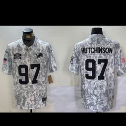 DETROIT LIONS "SALUTE to SERVICE" jerseys HUTCH and ST. BROWN