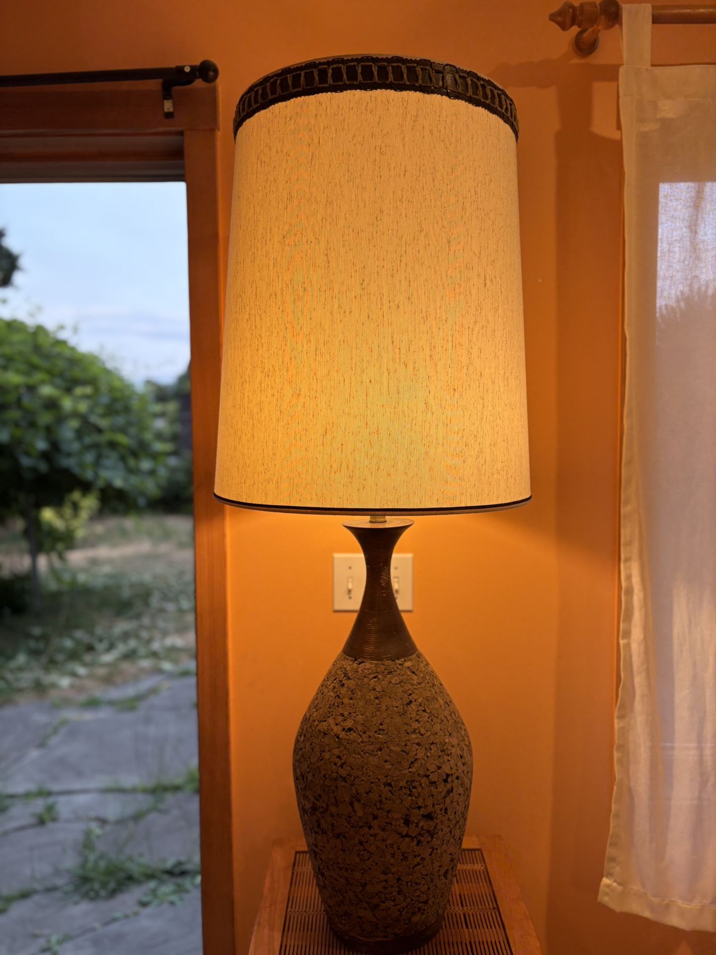 Vintage Statement Lamp – Towering 48”