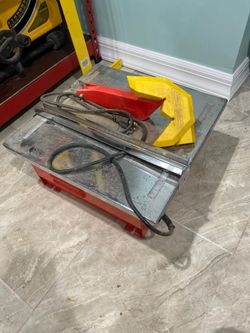7” portable tile saw