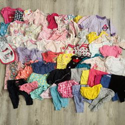 Assorted Girls 0-3 Months Clothes
