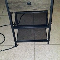 Night Stand/End Table, Charging station