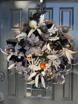 Halloween wreath