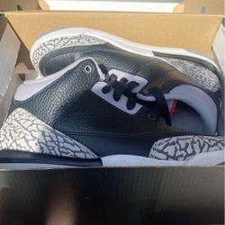 Jordan 3 Cement GS Size 3Y